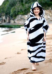 Zebra Changing Robe